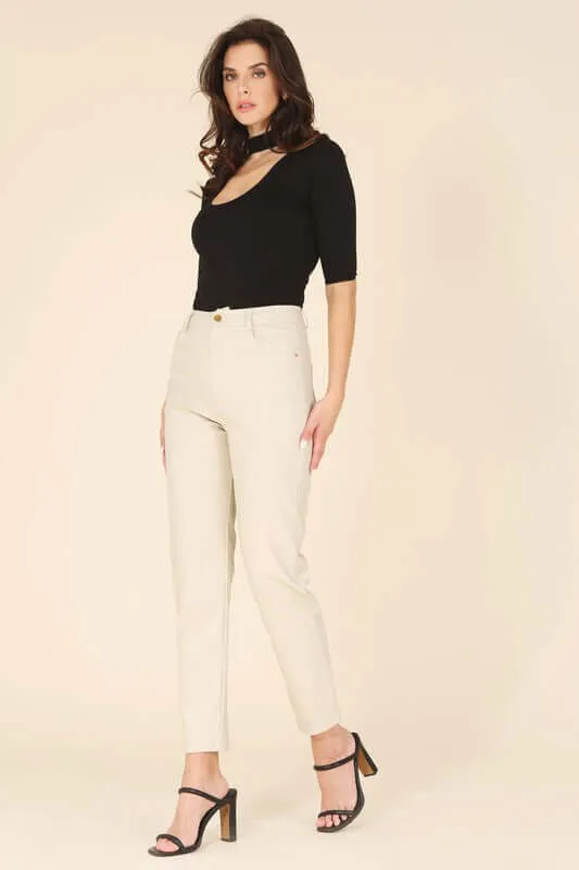 Modern Vegan Leather Pants