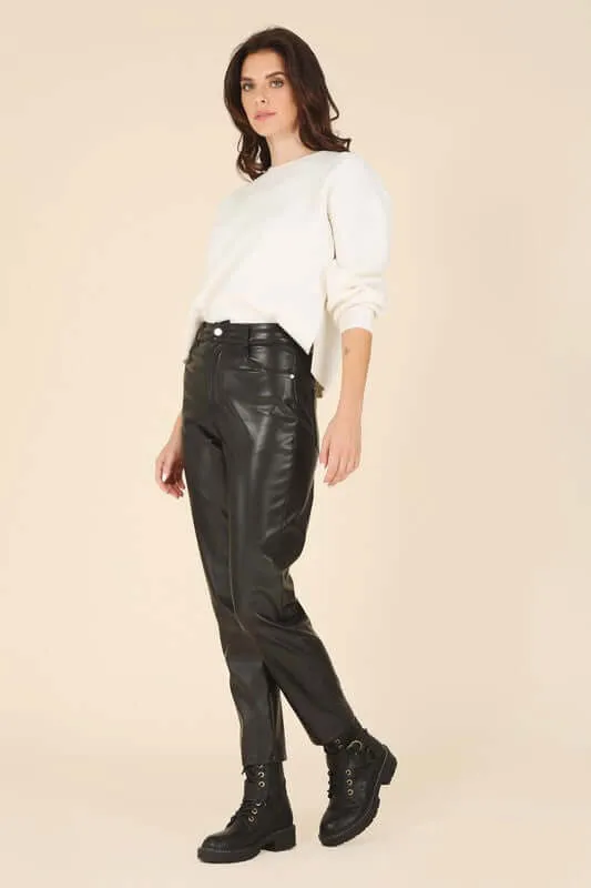 Modern Vegan Leather Pants