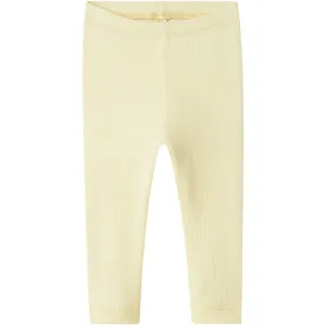 Name It Pastel Yellow Kab Leggings Noos