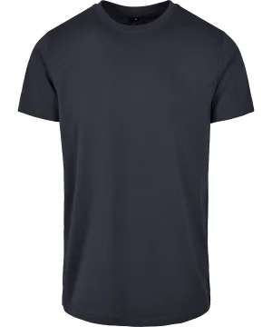 Navy - Basic round neck tee