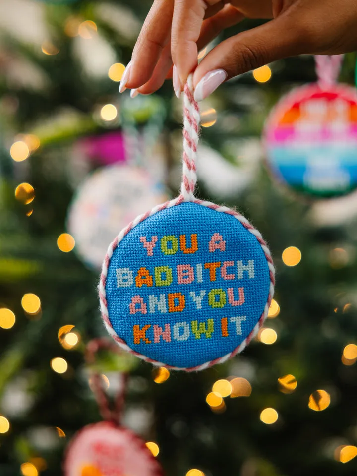 Needlepoint Ornament