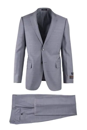 Novello Light Gray, Modern Fit Suit