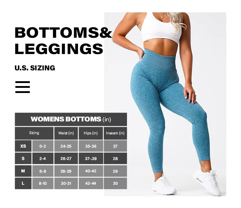 NVGTN Speckled Scrunch Seamless leggings Soft Workout Leggings for women gym yoga