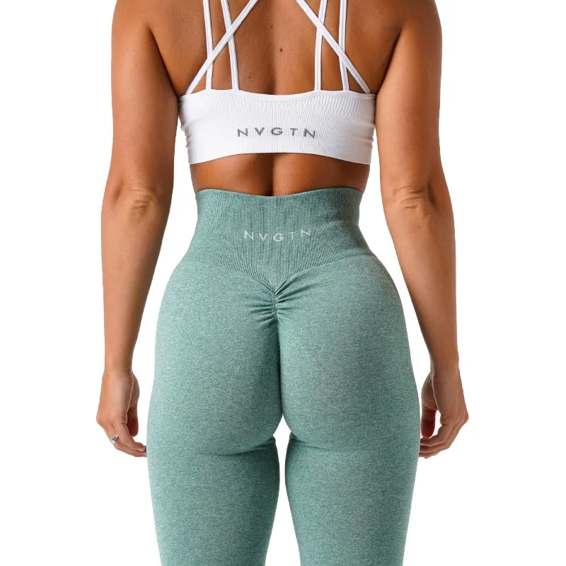 NVGTN Speckled Scrunch Seamless leggings Soft Workout Leggings for women gym yoga
