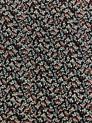 Printed Viscose - Red Mix 7008/A