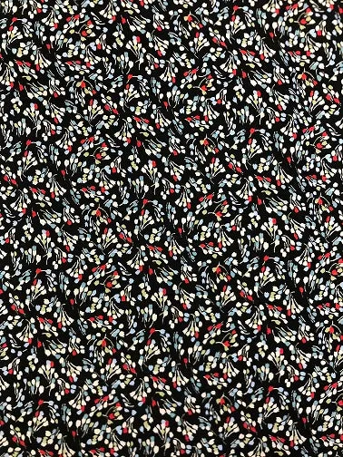 Printed Viscose - Red Mix 7008/A