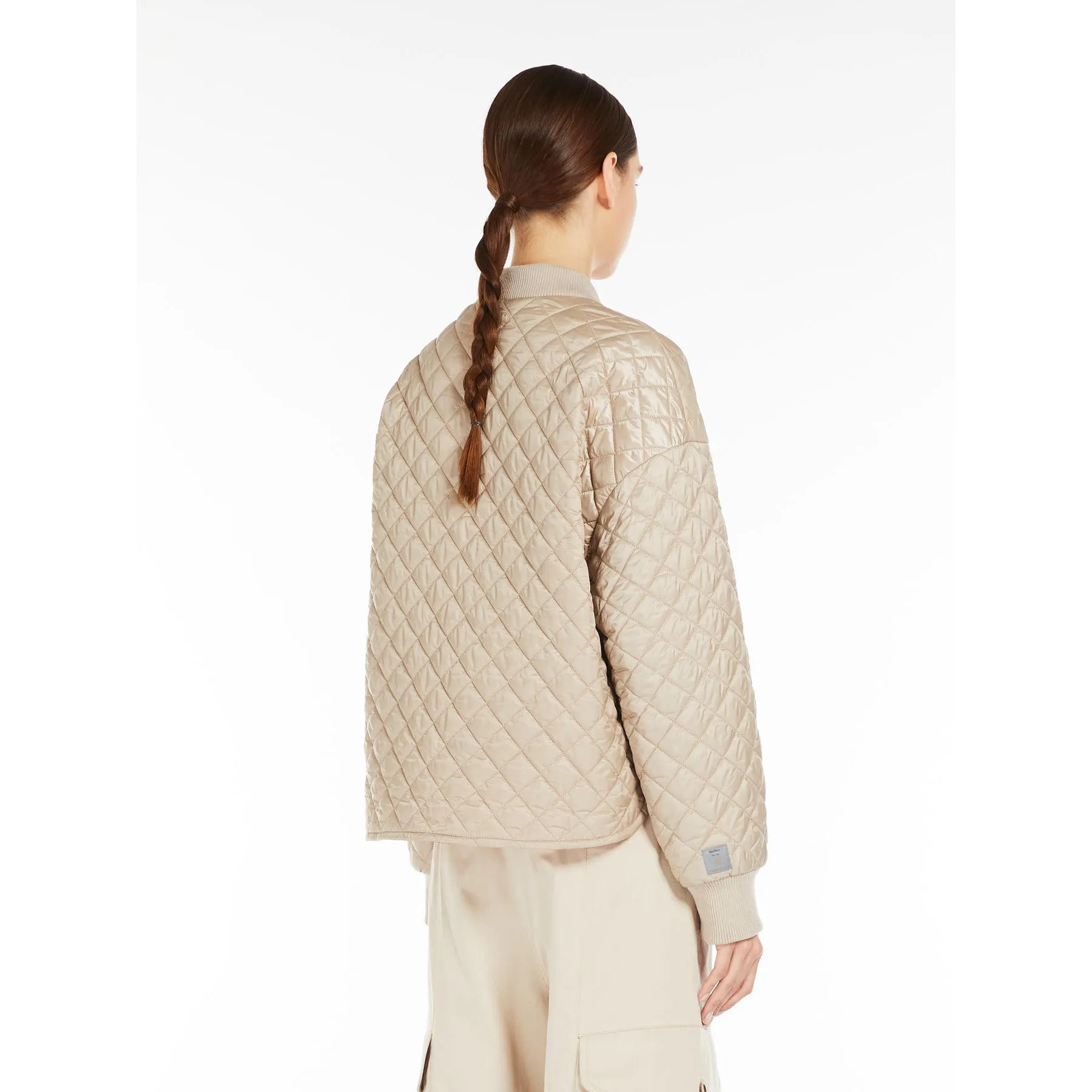 reversible padded bomber jacket
