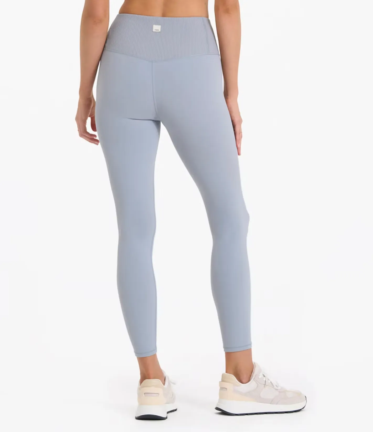 Rib Studio Legging - Light Cloud