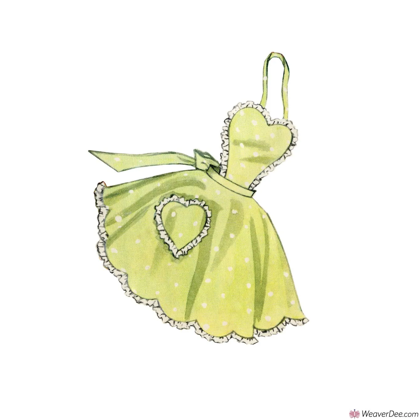 Simplicity Pattern S9311 Misses' Vintage 1950s Aprons