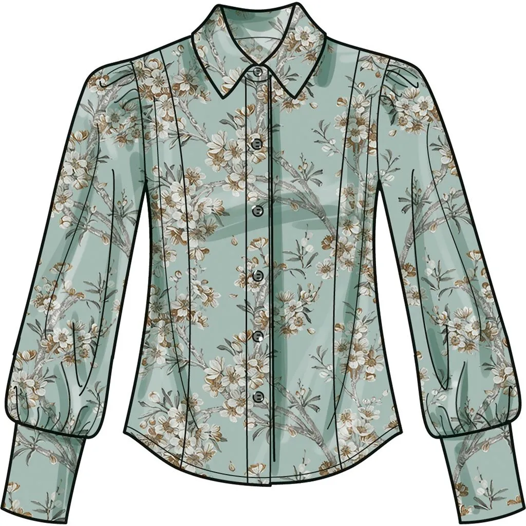 Simplicity Sewing Pattern S3002 Misses' and Women's Blouses