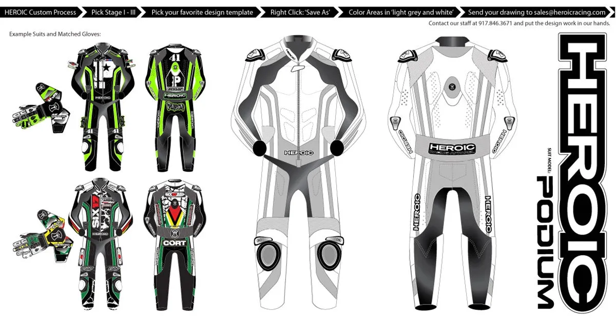 SU HEROIC STAGE II CUSTOM HYBRID Professional Race Suit