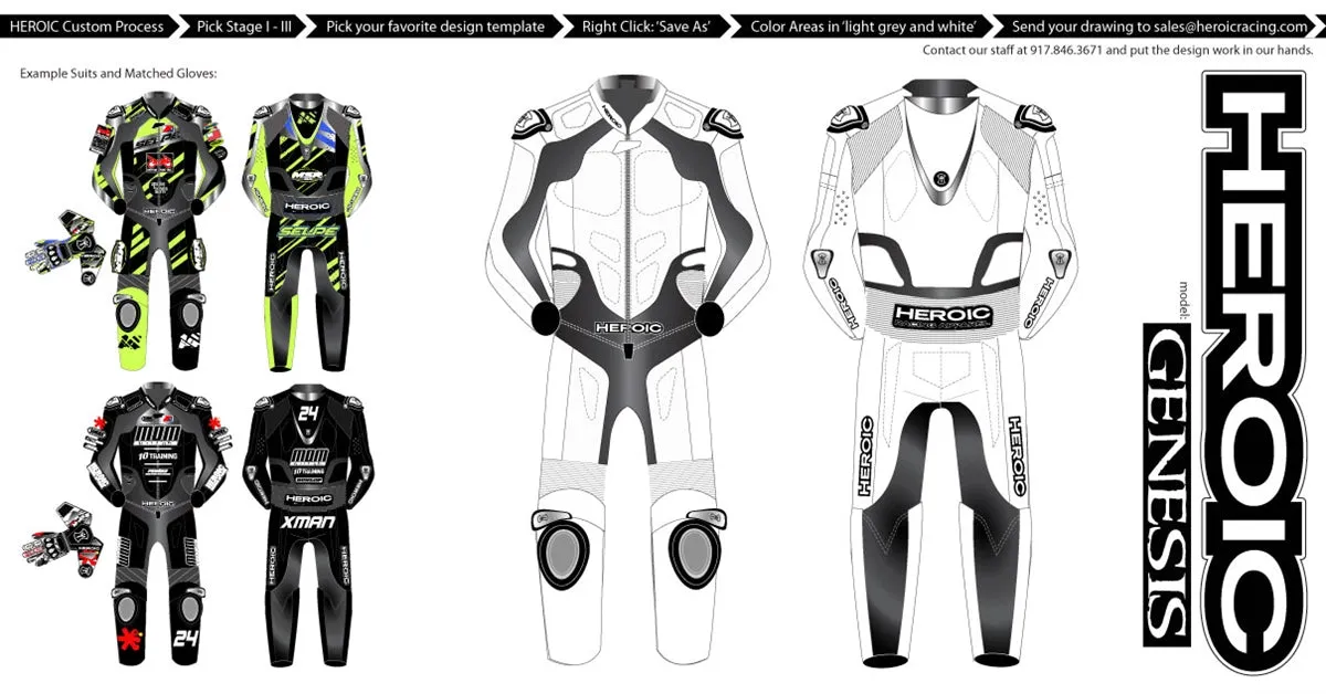 SU HEROIC STAGE II CUSTOM HYBRID Professional Race Suit