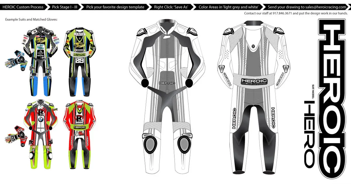 SU HEROIC STAGE II CUSTOM HYBRID Professional Race Suit