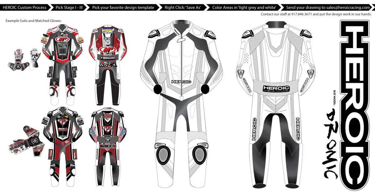 SU HEROIC STAGE II CUSTOM HYBRID Professional Race Suit