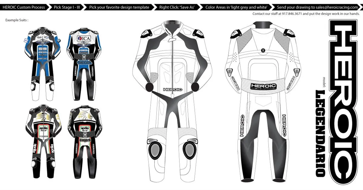 SU HEROIC STAGE II CUSTOM HYBRID Professional Race Suit