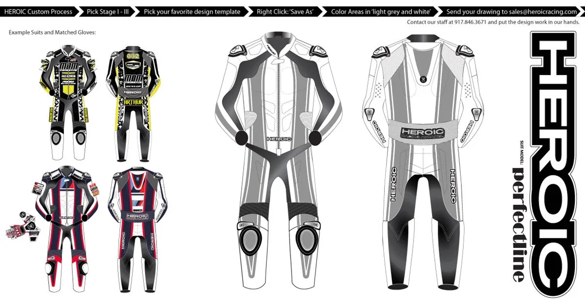 SU HEROIC STAGE II CUSTOM HYBRID Professional Race Suit