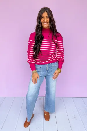 Super High Rise Utility Pocket Wide Leg Crop Mica Jeans