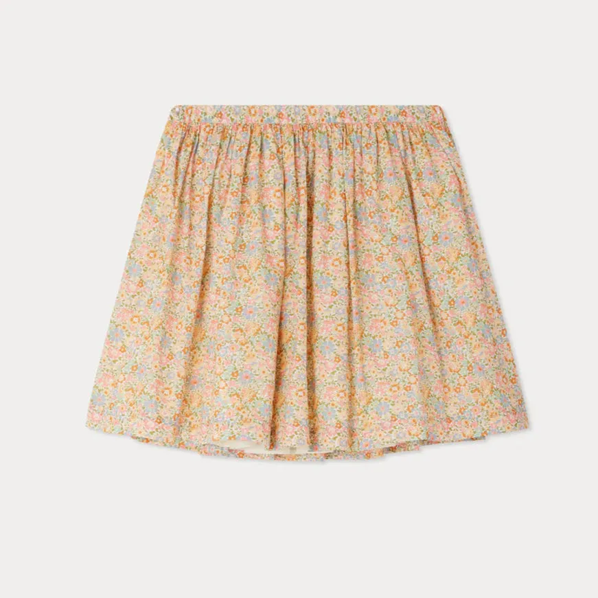 Suzon skirt made with multicolot Liberty fabrics