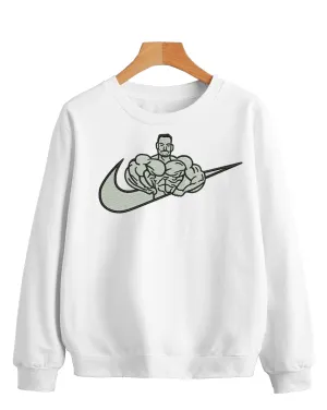 Sweatshirt Gym Chris Bumstead White