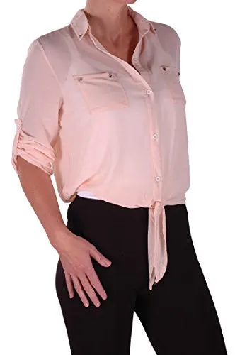 Tie Waist Blouse Shirt