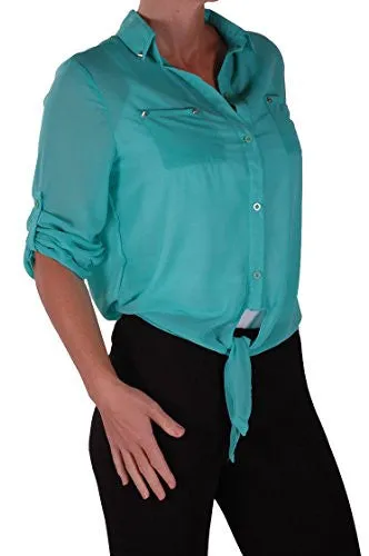 Tie Waist Blouse Shirt