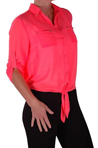 Tie Waist Blouse Shirt