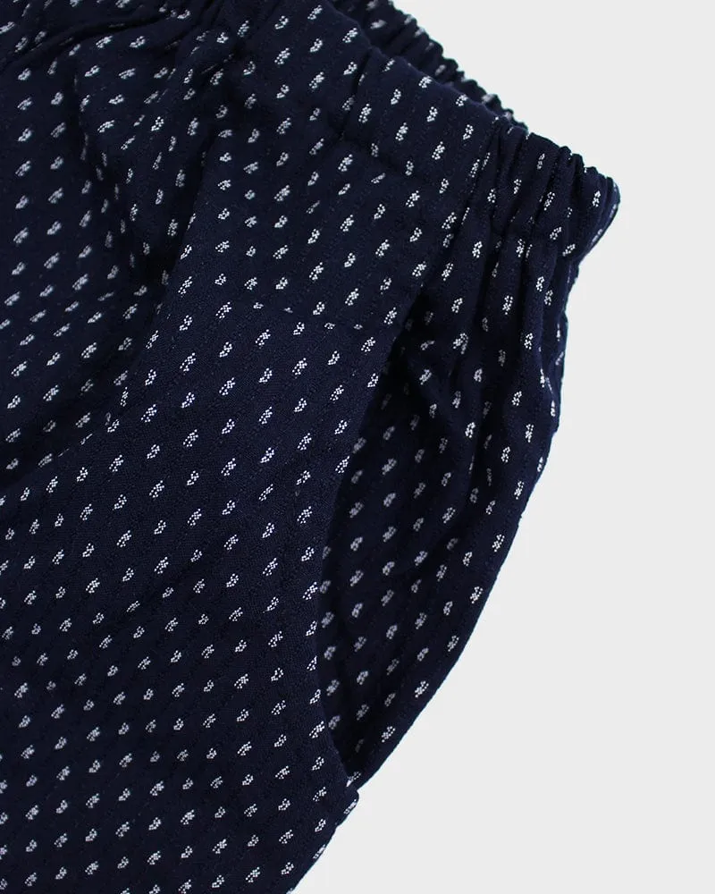ToK Pants, Kasuri Indigo with White Dash