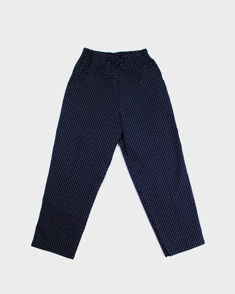 ToK Pants, Kasuri Indigo with White Dash