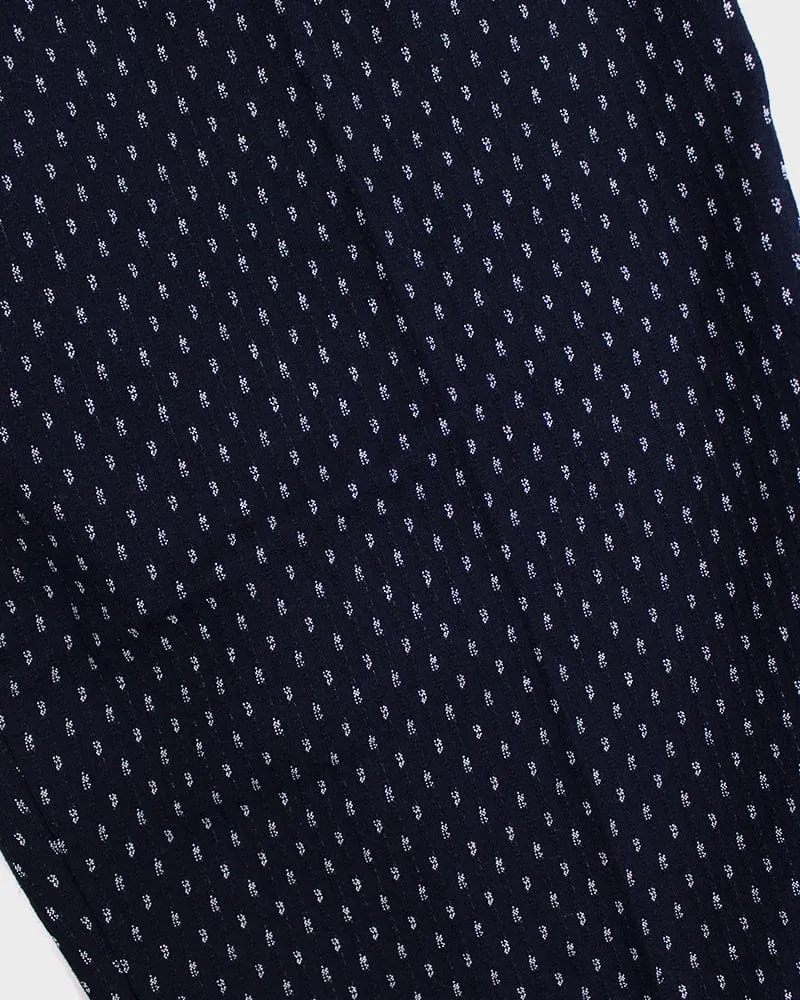 ToK Pants, Kasuri Indigo with White Dash
