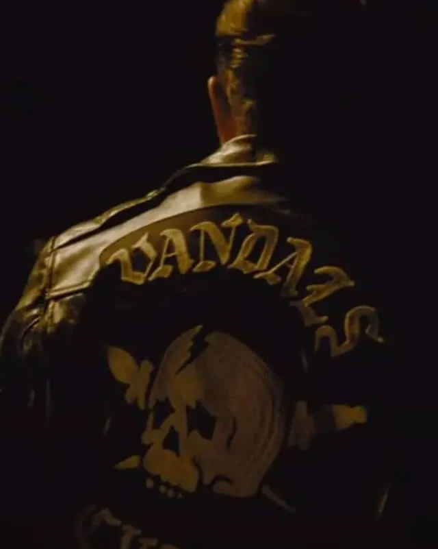 Tom Hardy The Bikeriders Leather jacket