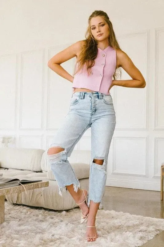 Tummy Control High Rise Modern Jeans