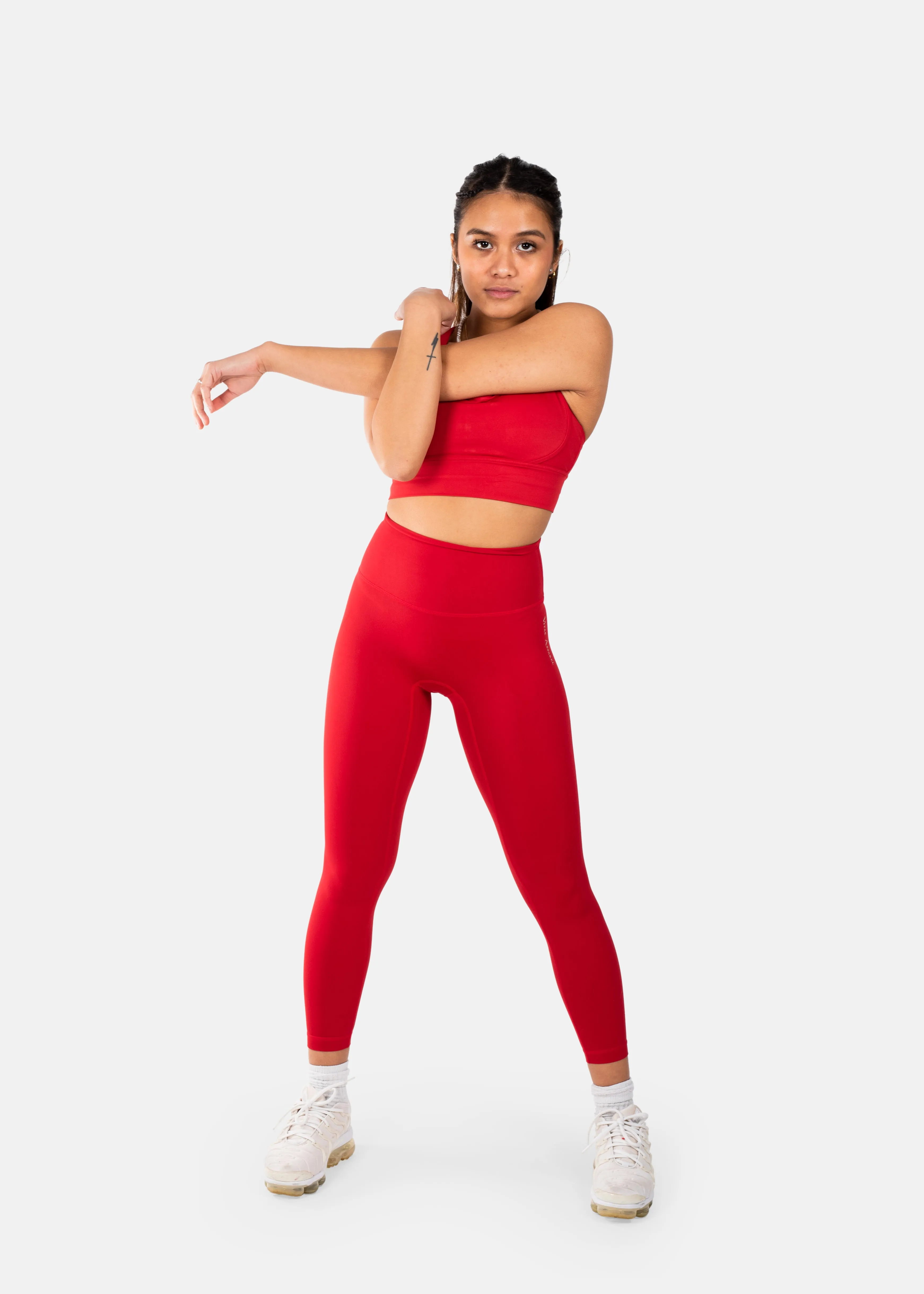 Ultra Flex Seamless Leggings Red