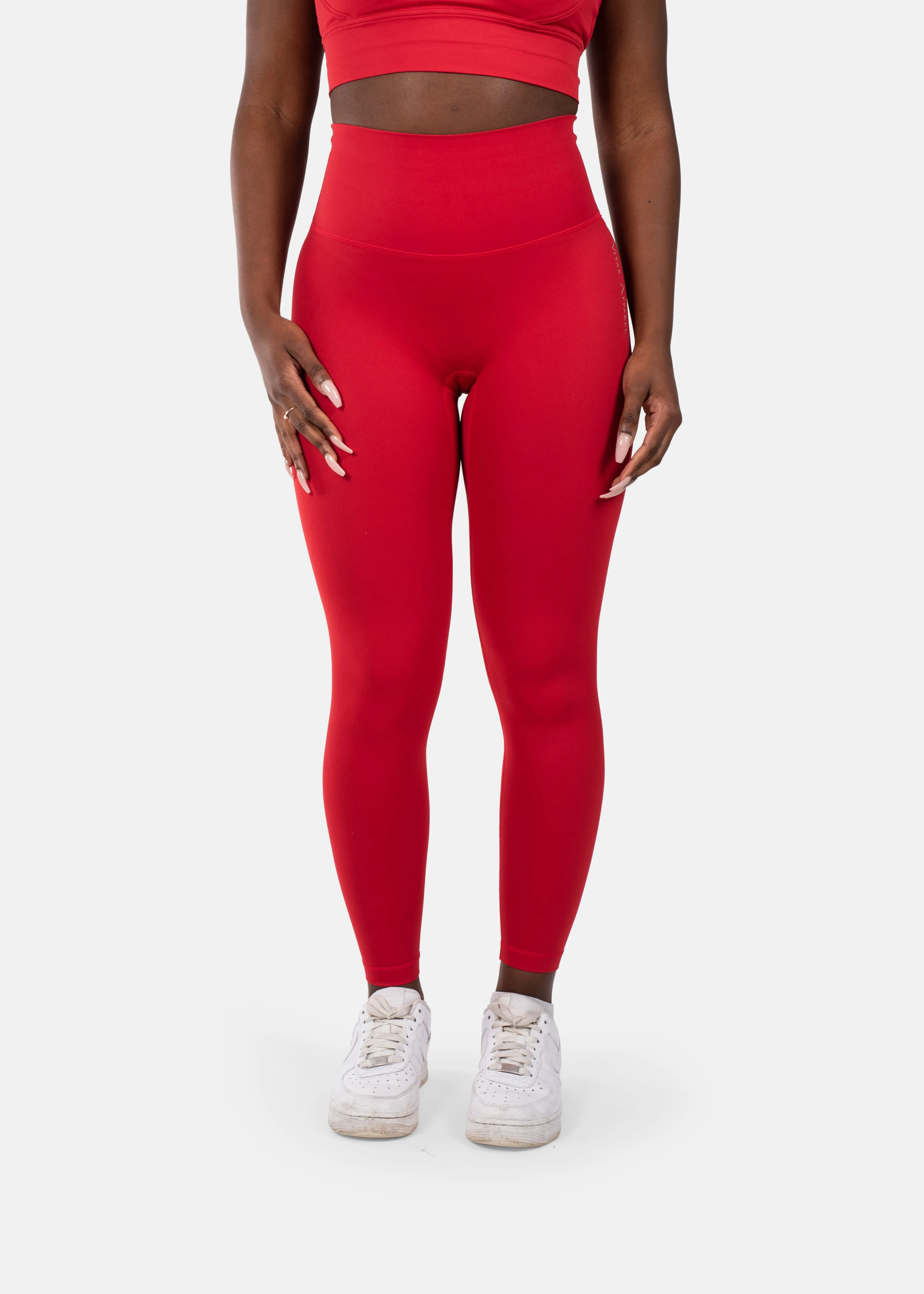 Ultra Flex Seamless Leggings Red