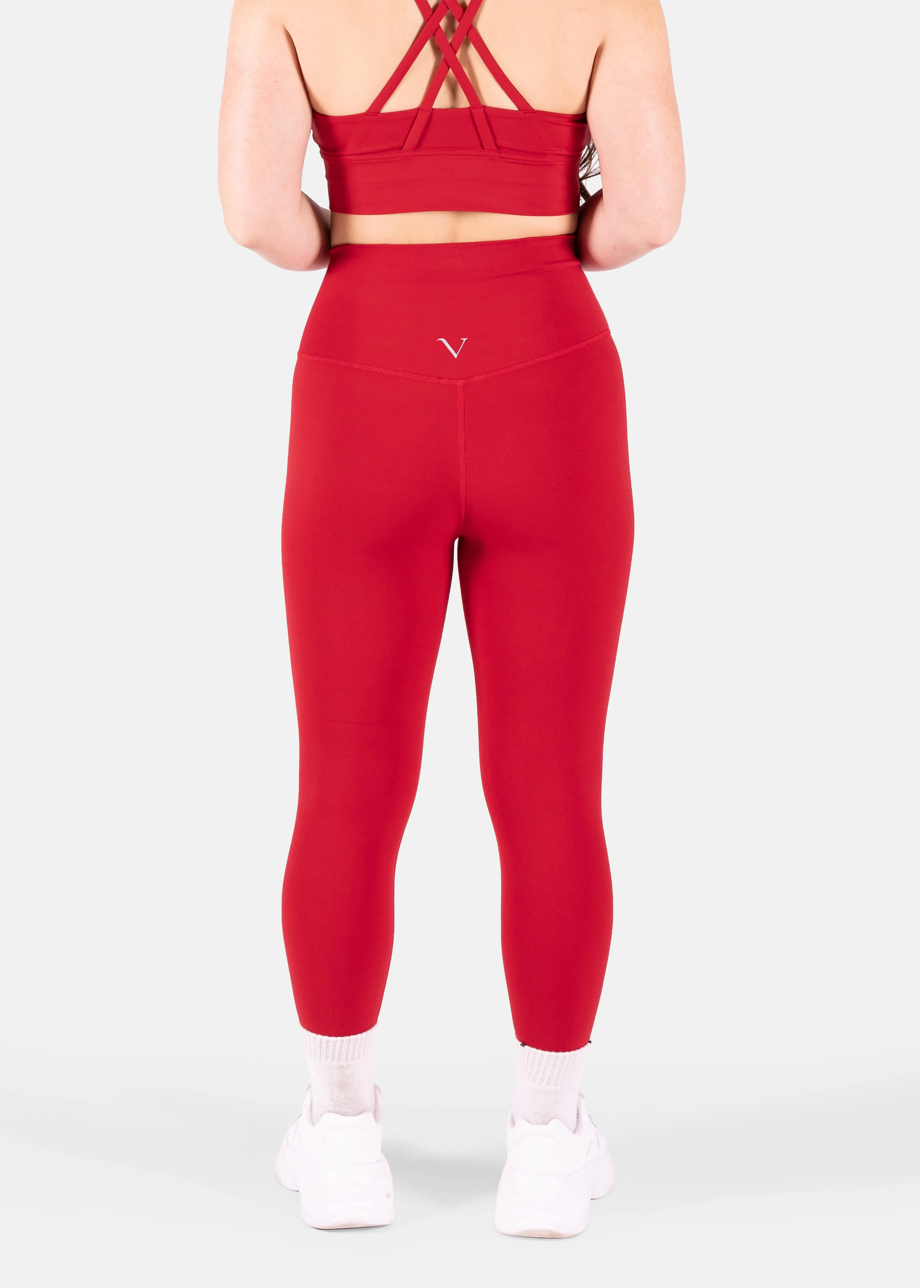 Ultra Flex Seamless Leggings Red