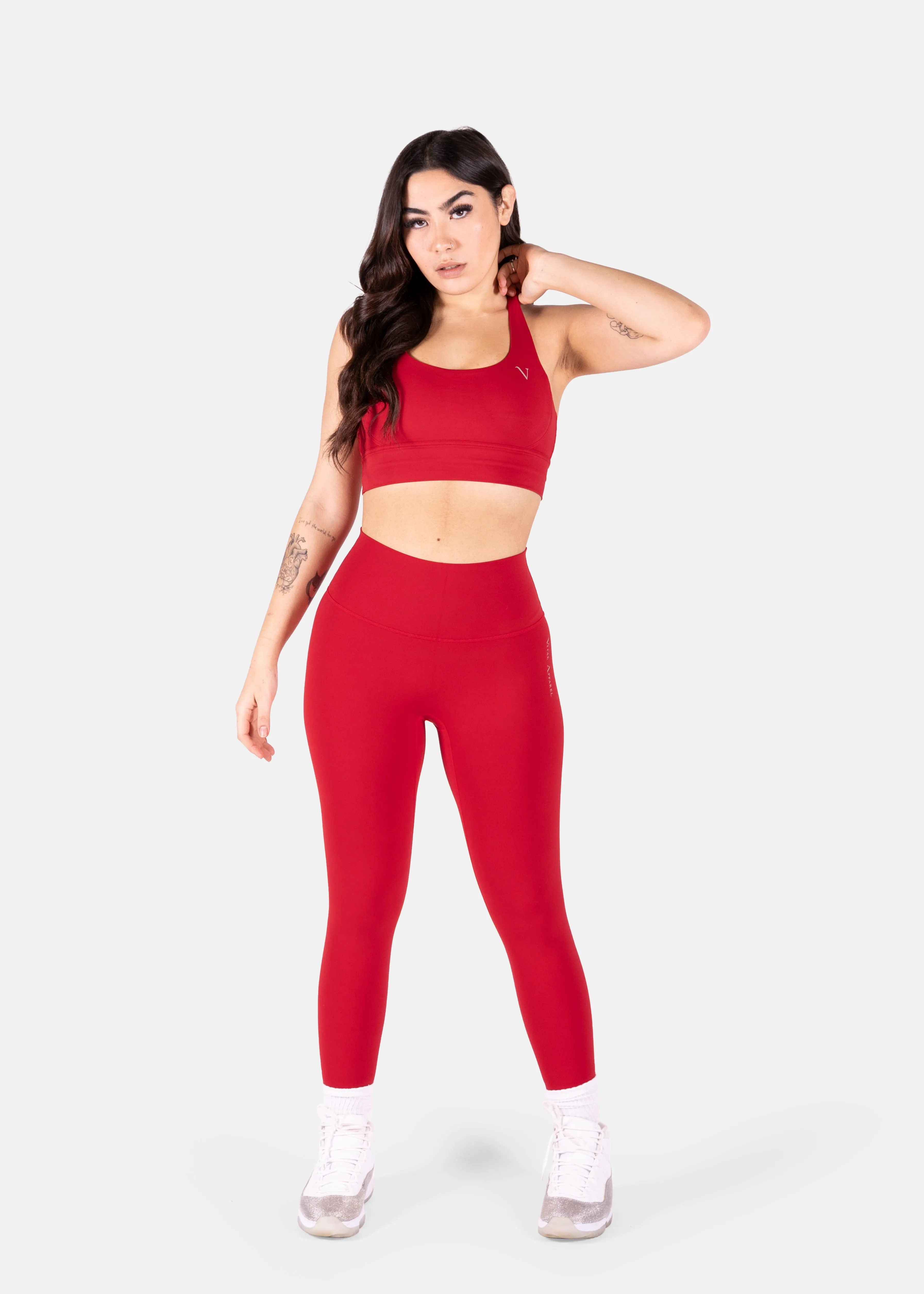 Ultra Flex Seamless Leggings Red