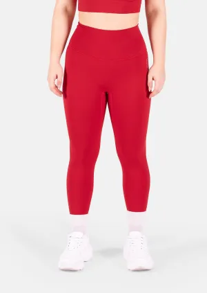 Ultra Flex Seamless Leggings Red
