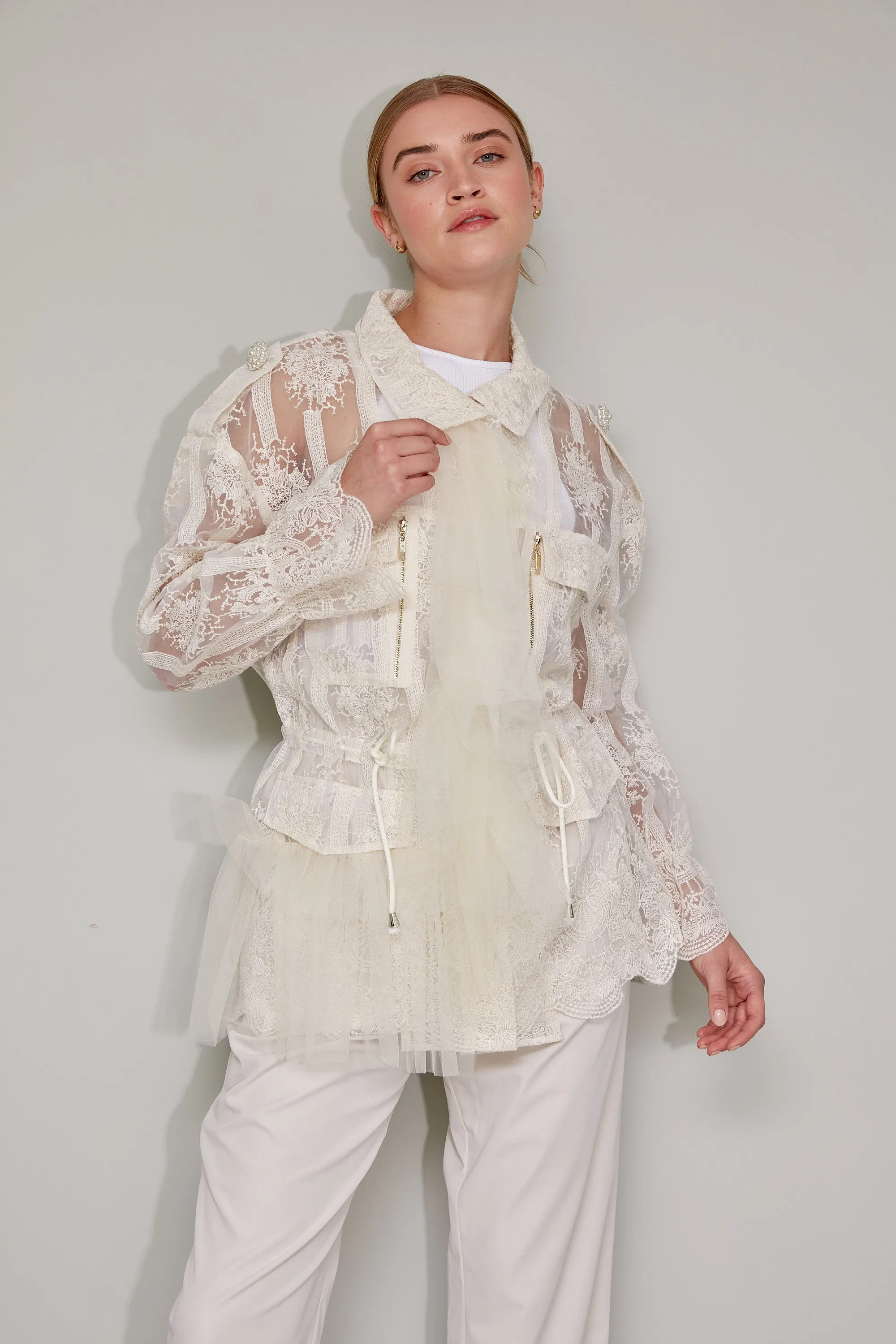 UTILITY LACE JACKET