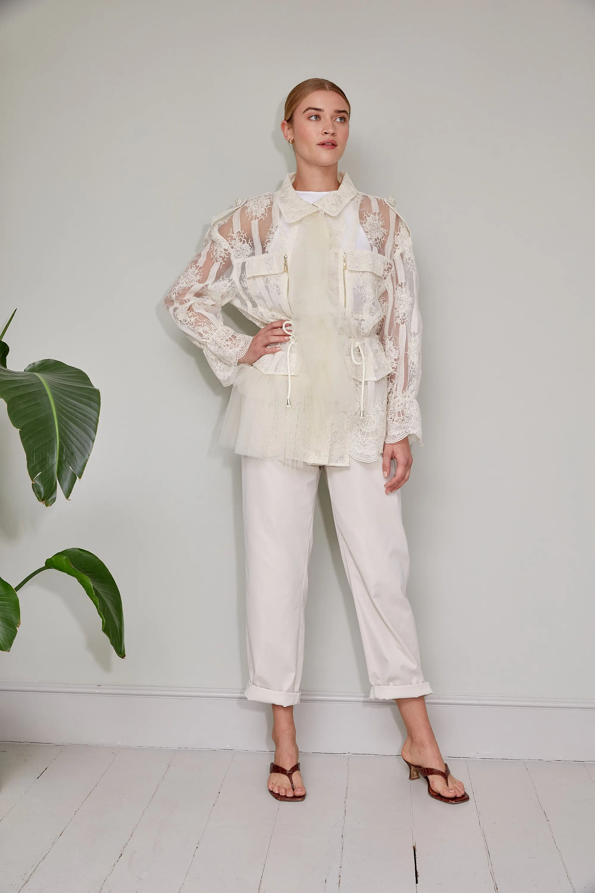 UTILITY LACE JACKET