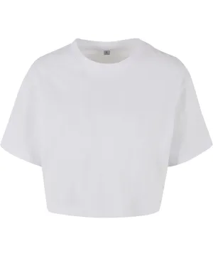 White - Women’s short oversized tee